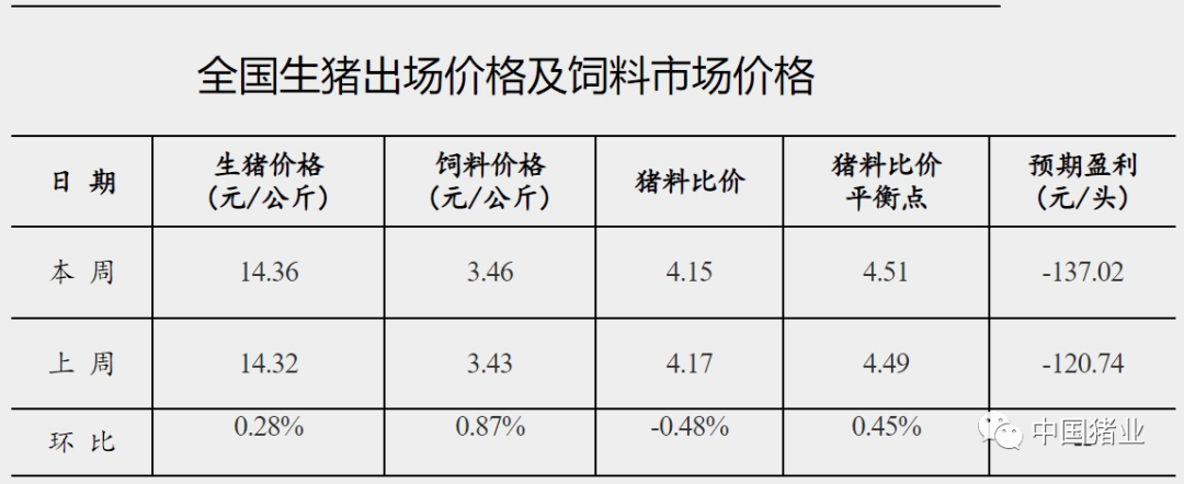 国家发改委：未来生猪养殖头均亏损137.02元！